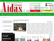 Tablet Screenshot of aidas.us