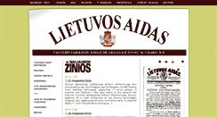 Desktop Screenshot of aidas.lt